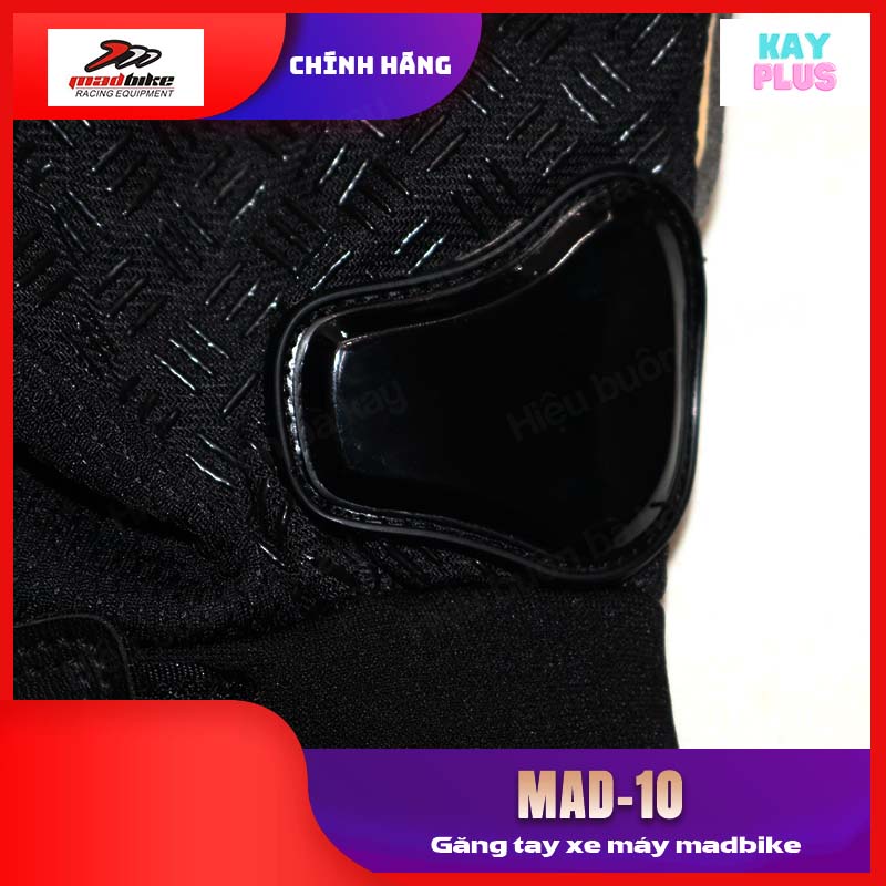 Găng tay xe máy Madbike Mad-10 (Đen)