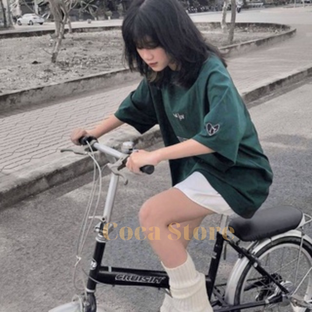Áo thun tay lỡ LUV form rộng unisex, áo thun nam nữ phong cách hàn quốc chất cotton mềm mịn