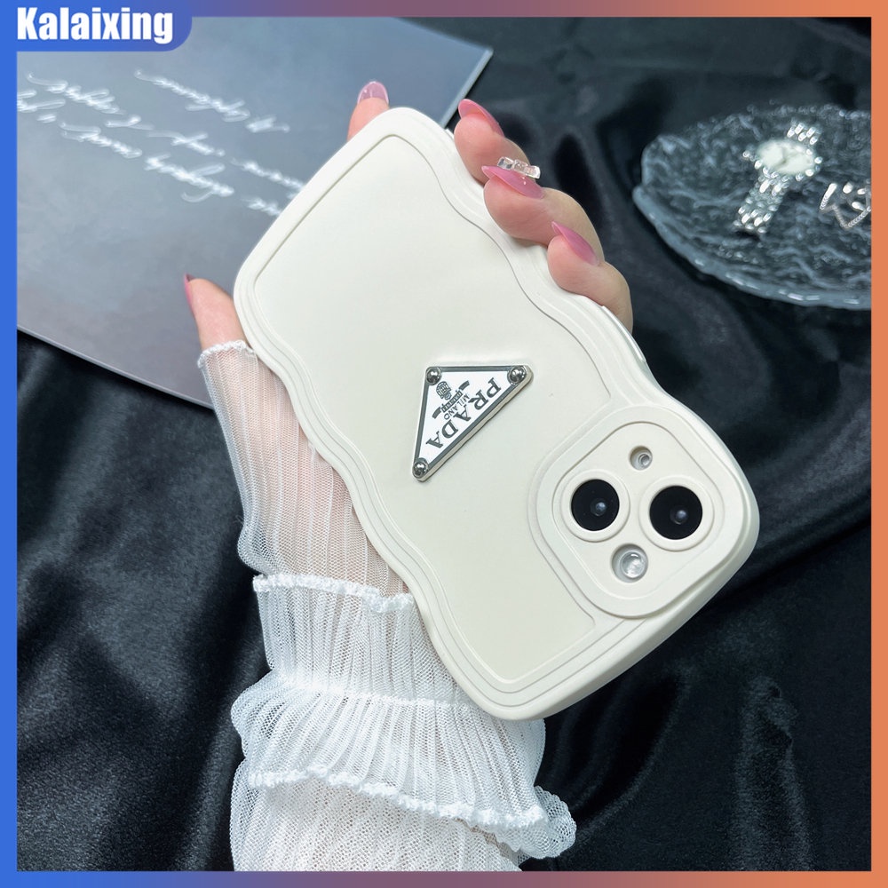 PRADA Ốp Điện Thoại Mềm Màu Sắc Xinh Xắn Cho iPhone 13 Pro Max 12 Pro Max 11 X Xs Max XR 7 Plus 8 Plus