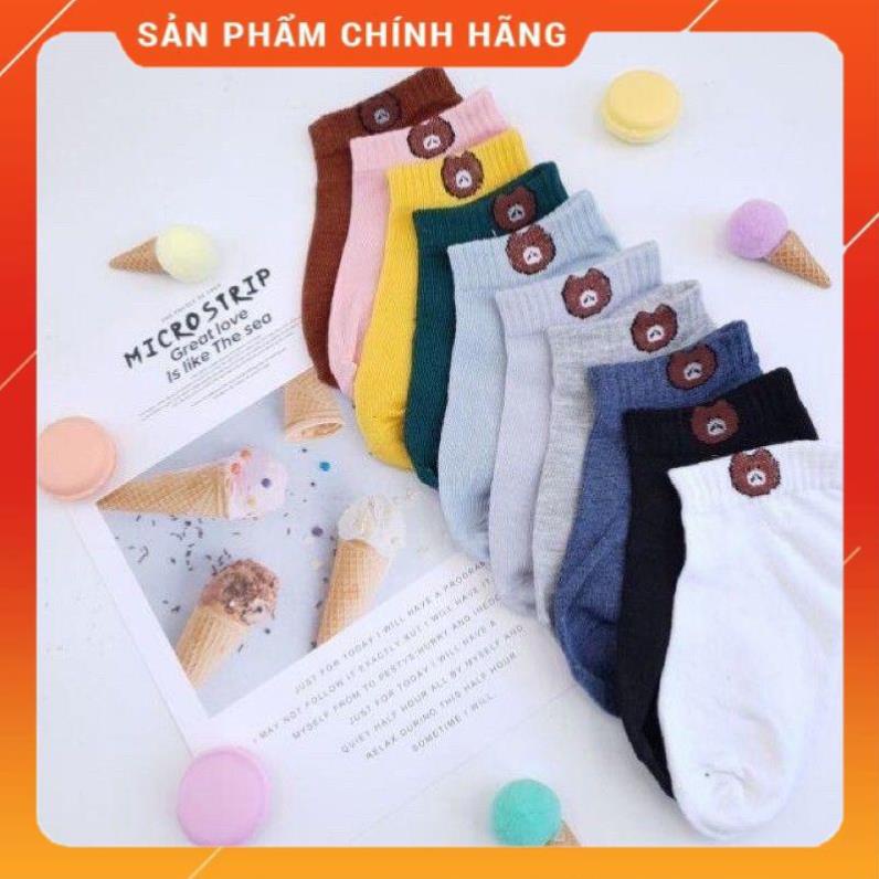 Set 10 đôi tất gấu siêu xinh