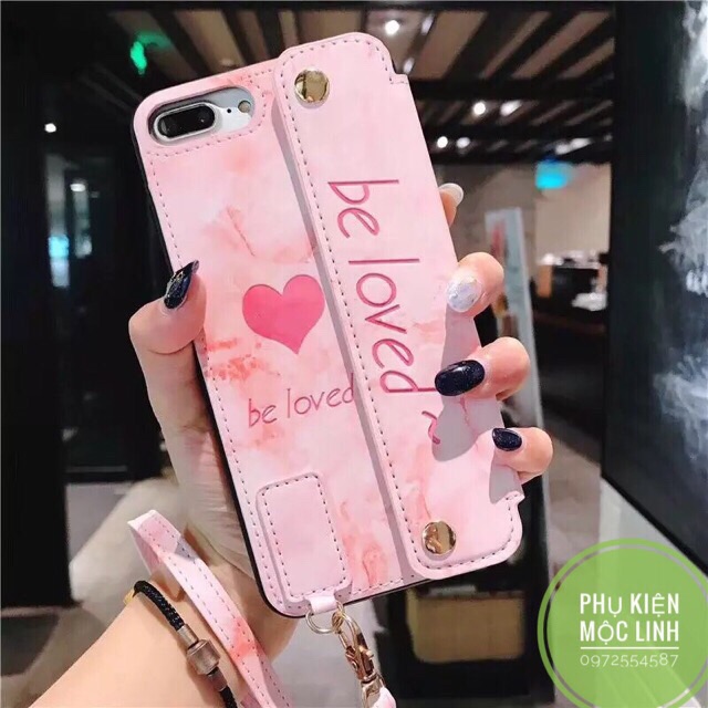 [IPHONE 11 PRO MAX XS MAX X XS 8PLUS 7PLUS 6PLUS 6S PLUS 6S 6 ] BELOVED KÈM MÓC VÍ ĐỰNG THẺ TIỀN KIÊM CHÂN CHỐNG