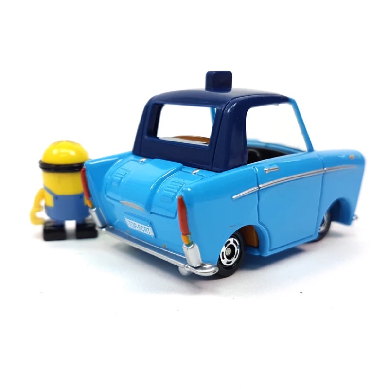 Mô hình Minions Stuart lái xe hơi Ride on Sự trỗi dậy của Gru Tomica Takara Tomy