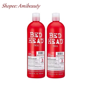 DẦU GỘI XẢ PHỤC HỒI TÓC TIGI BED HEAD ĐỎ