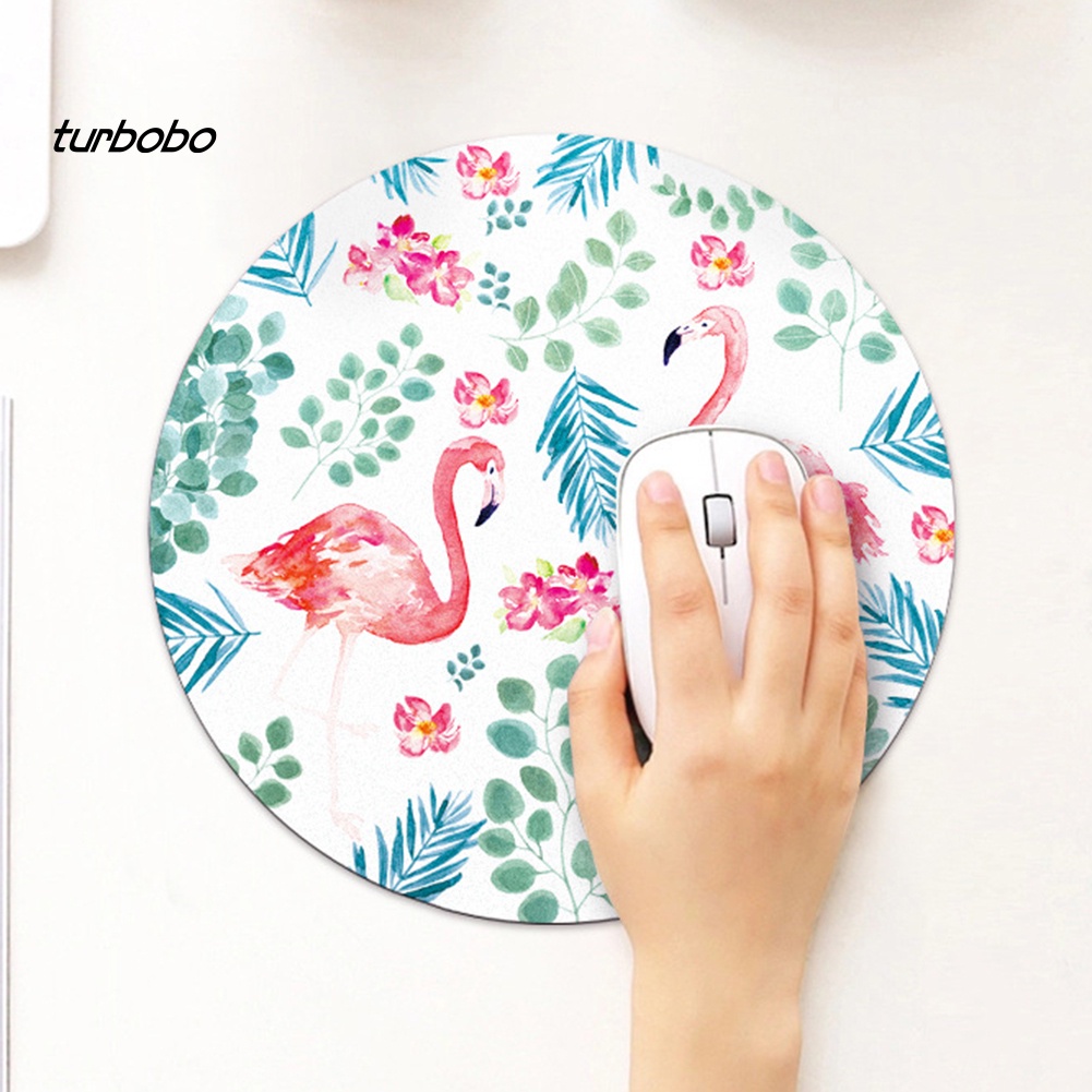 Tấm lót chuột máy tính hình tròn nhiều họa tiết hoạt hình