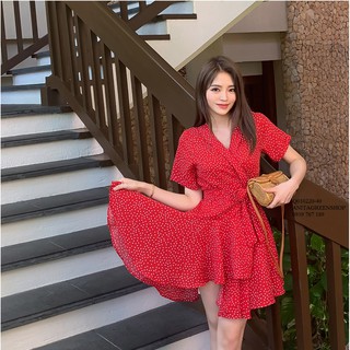 Q010220 ĐẦM XÒE VOAN CHẤM BI