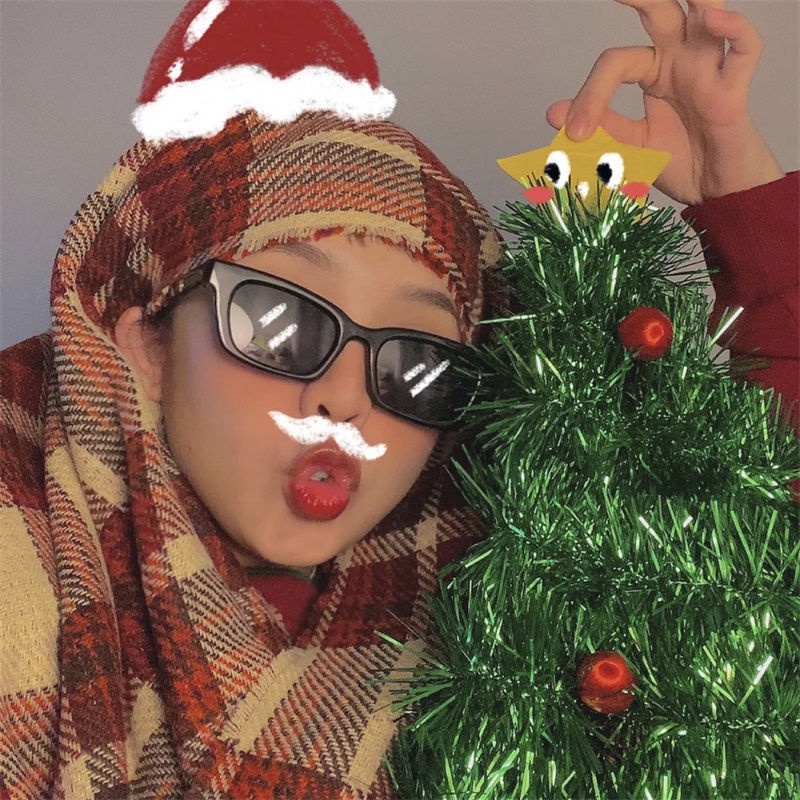 Mũ Giáng sinh nhiều kiểu dáng xinh xắn phong cách Hàn Quốc