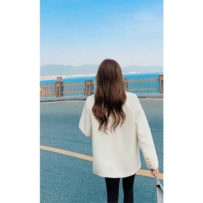 Áo Blazer tay dài màu trơn cho nữ- Áo Blazer Vest Nữ 1 Lớp Khoác Ngoài Dài Tay Nhiều Màu Kiểu Dáng Trẻ Trung
