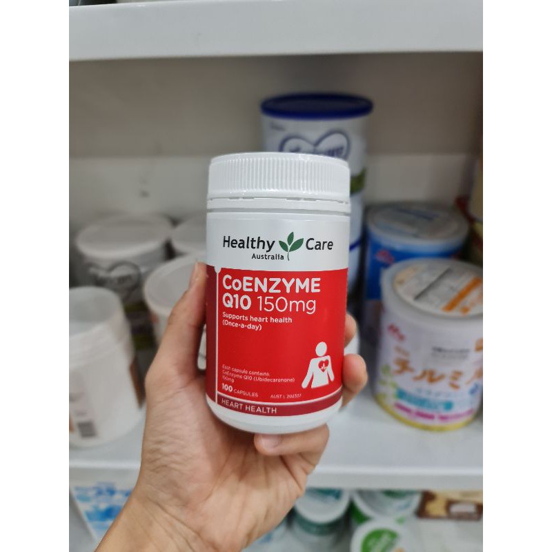 Viên uống bổ tim Healthy Care CoEnzyme Q10 150mg 100 viên của Úc