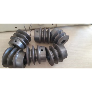 Puly sắt 6 phân cốt 24mm 2 rãnh