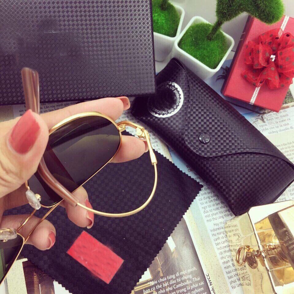 HẾT HÀNG! Kính Mát Thời Trang Gọng Titan Siêu Dẻo Siêu Nhẹ Nam Nữ KM3021