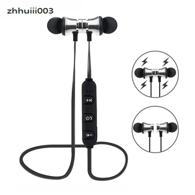 Tai Nghe Nhét Tai Đeo Cổ Không Dây Kết Nối Bluetooth Chống Tiếng Ồn ZHIHUI Xt11