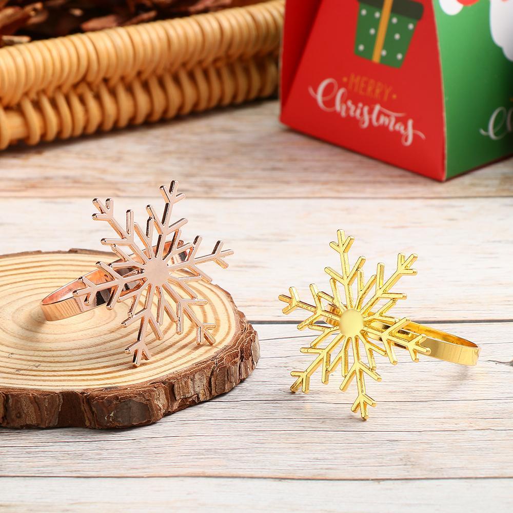 Vòng Nhẫn Cố Định Khăn Ăn DIY Tiện Dụng