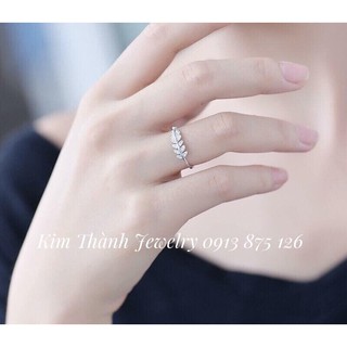 NHẪN NỮ HÌNH CHIÊC LÁ