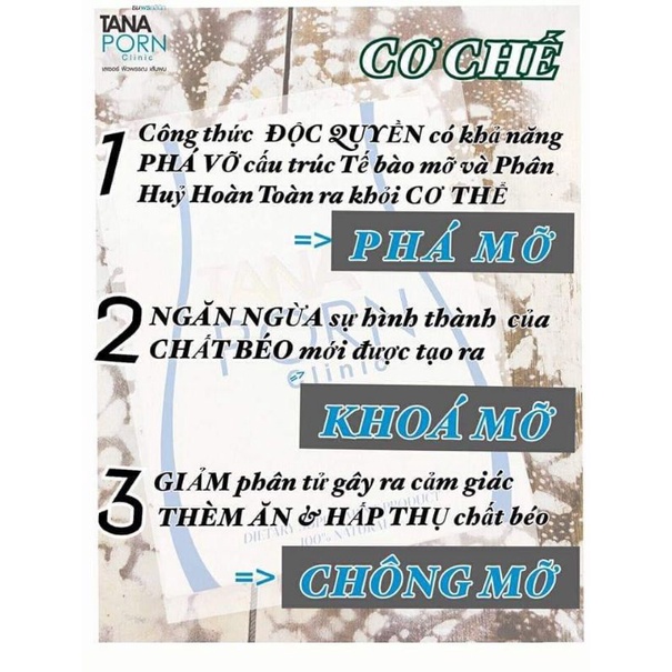 Viên uống giảm cân cấp tốc Vip 16 SS yanhee thái lan 1 tuần