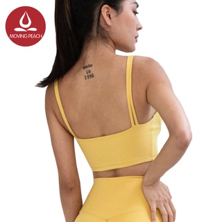 MOVING PEACH Áo Ngực Thể Thao Êm Ái Cho Nữ Hai dây đeo vai mỏng BBB