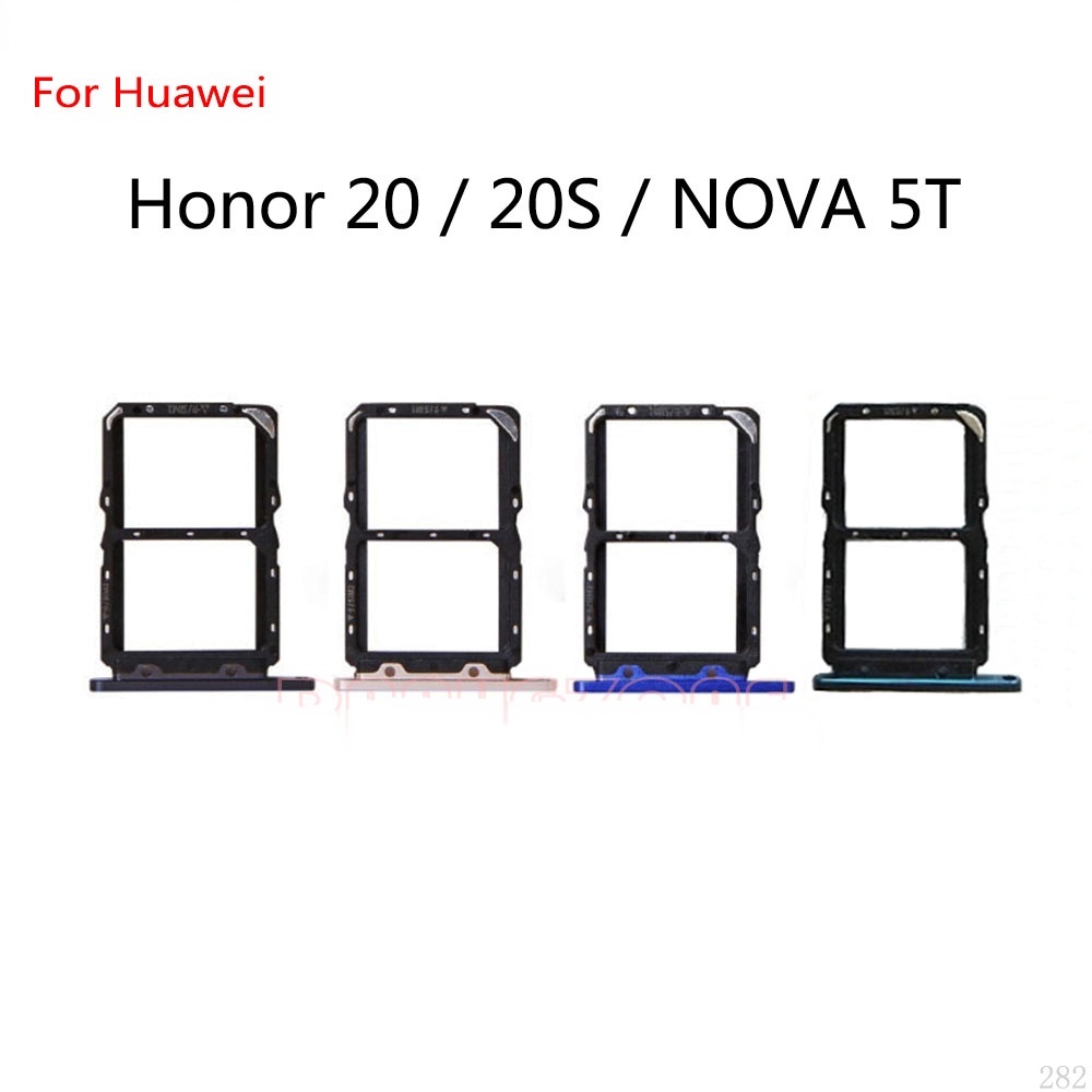 Sim khay sd đựng thẻ khe cắm sim khay đựng thẻ cho Huawei Nova 5T 5 5pro 5ipro 5Z 3E P20Lite 2019