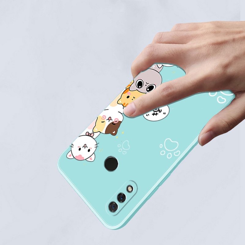 Ốp lưng huawei nova 3i nova3 i huawei p30 lite p20 lite Ốp Điện Thoại Silicon Mềm Mịn Bảo Vệ Cho huawei nova 3i nova3 i huawei p30 lite p20 lite DZMM01 viền vuông cute