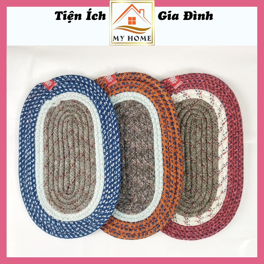 Thảm lau chân bằng vải thun, thảm chùi chân thấm hút nước tốt giá rẻ sử dụng cho nhà bếp, kích thước 30*45cm