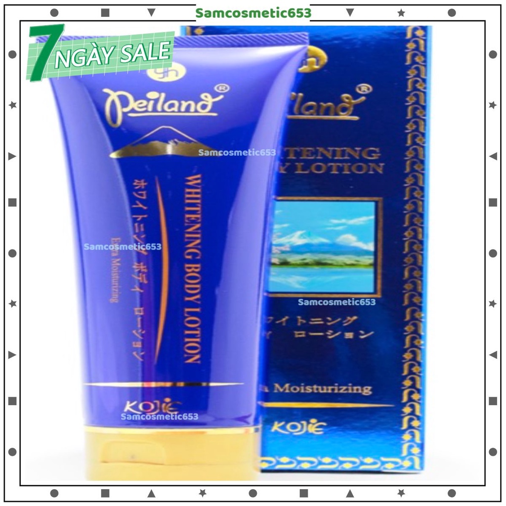 SỮA DƯỠNG THỂ SÁNG DA CAO CẤP PEILAND