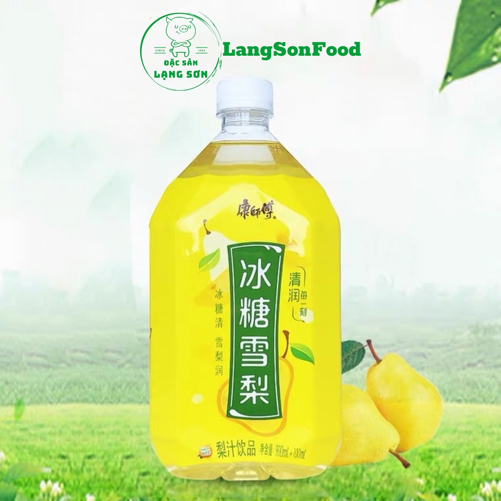 Nước lê Đài Loan chai to 1000ml đặc biệt thơm ngon