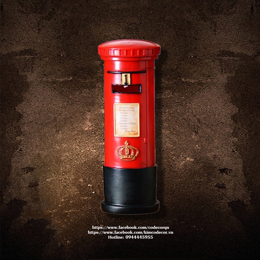 Box thư xanh - đỏ