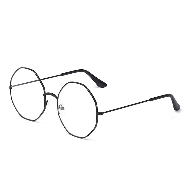 Gọng kính nam nữ Mani Glasses kim loại, mắt lục giác, nhiều màu - LG84001
