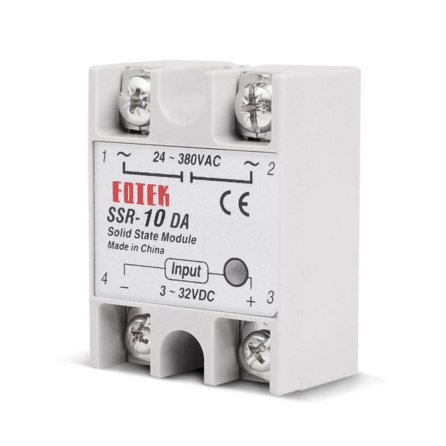 Solid State Relay DC-AC SSR-10A 25A 40A 60A 80A 100A 3-32V DC TO 24-380V AC