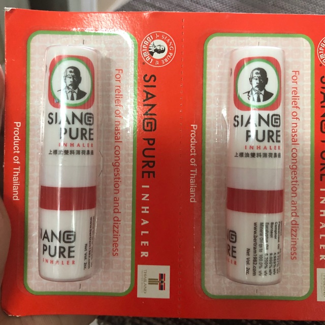 Ống hít mũi thái lan SIAN PURE