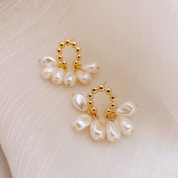 Đôi Bông Tai Ngọc Trai Thời Trang