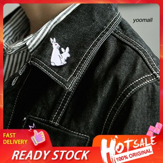 Trâm Cài Áo Hình Thỏ Trắng Vui Nhộn