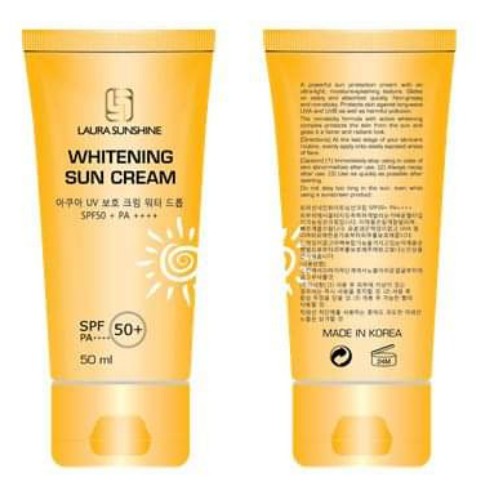 Kem Chống Nắng Tốt Cho Da Mặt Whitening Sun Cream (2 in 1) Vừa Chống Nắng Vừa Makeup Cho Da - Ánh Tâm Beauty