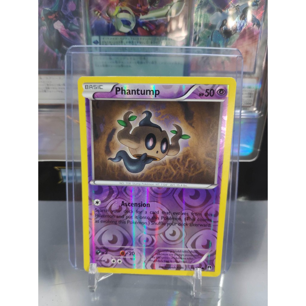 [ Dưa Hấu Yugioh ] Lá bài thẻ bài Pokemon Phantump