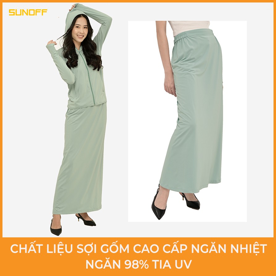 [Mã FAGREAT55 giảm tới 50K đơn 250K] Váy Chống Nắng/Vải Ceramic Silk Ngăn Nhiệt: SUNCOOLING | BigBuy360 - bigbuy360.vn
