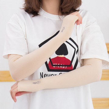 Băng Tay Chống Nắng Tia UV Aqua-X Màu Đen Bảo Vệ Cánh Tay Khi Hoạt Động Ngoài Trời