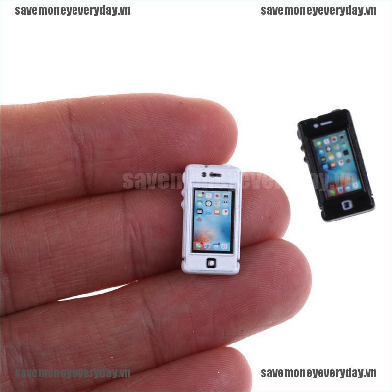 [🍄🍄Save] 1/6 Scale Dollhouse Miniature Mini Look Mobile Phone Cellphone Decoration [VN]