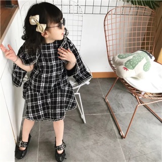 Set váy dạ đuôi cá cho bé gái