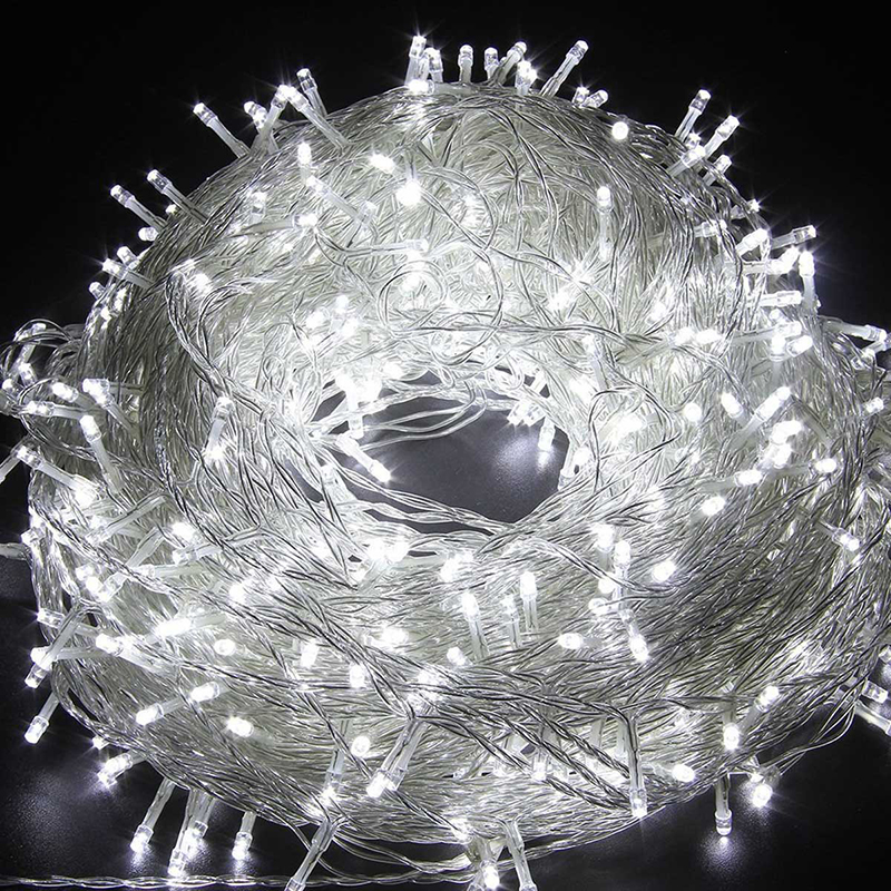 Dây đèn Led 10m 100 bóng 8 chế độ dùng trang trí chất lượng cao