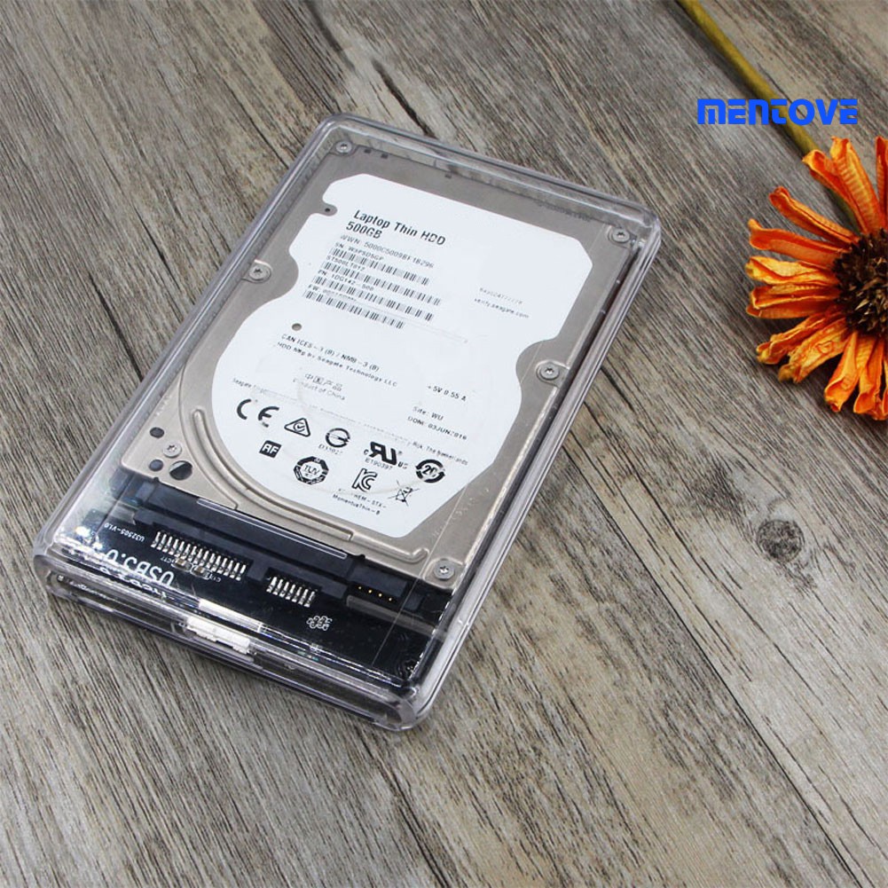 Ymentove Hộp Đựng Ổ Cứng Trong Suốt 2.5 Inch Sata Sang Usb 3.0 | BigBuy360 - bigbuy360.vn