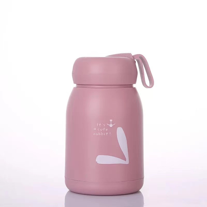 Nitrogen071 Bình Thủy tinh mini cầm tay cao cấp 330ml siêu tiện, mang theo tập gym,yoga,dạo bộ
