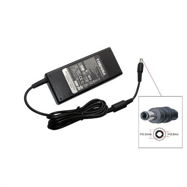 Sạc Laptop Toshiba 19V-4.74A-90W ( Adapter Toshiba 19V-4.74A)-Tặng dây sạc laptop .