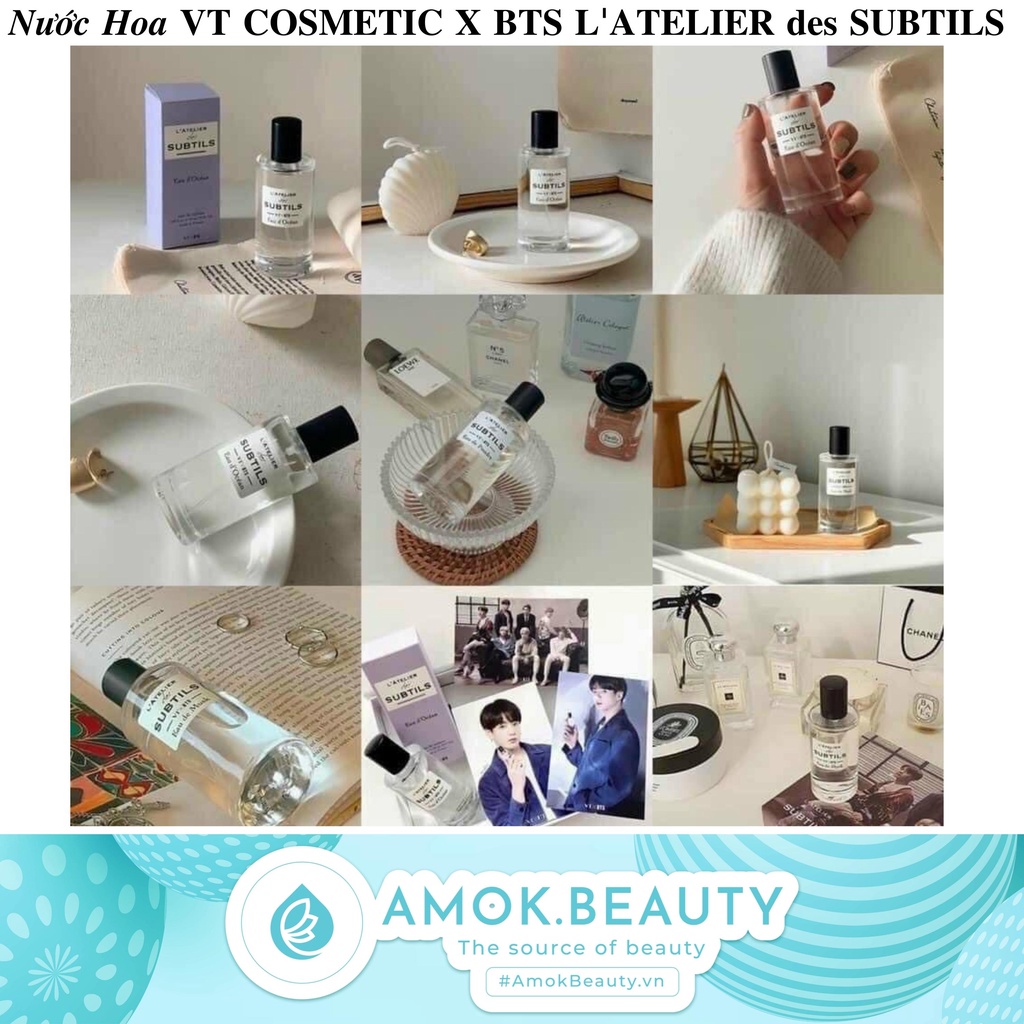 Nước Hoa 𝐕𝐓 𝐂𝐎𝐒𝐌𝐄𝐓𝐈𝐂 𝐗 𝐁𝐓𝐒 𝐋'𝐀𝐓𝐄𝐋𝐈𝐄𝐑 𝐝𝐞𝐬 𝐒𝐔𝐁𝐓𝐈𝐋𝐒