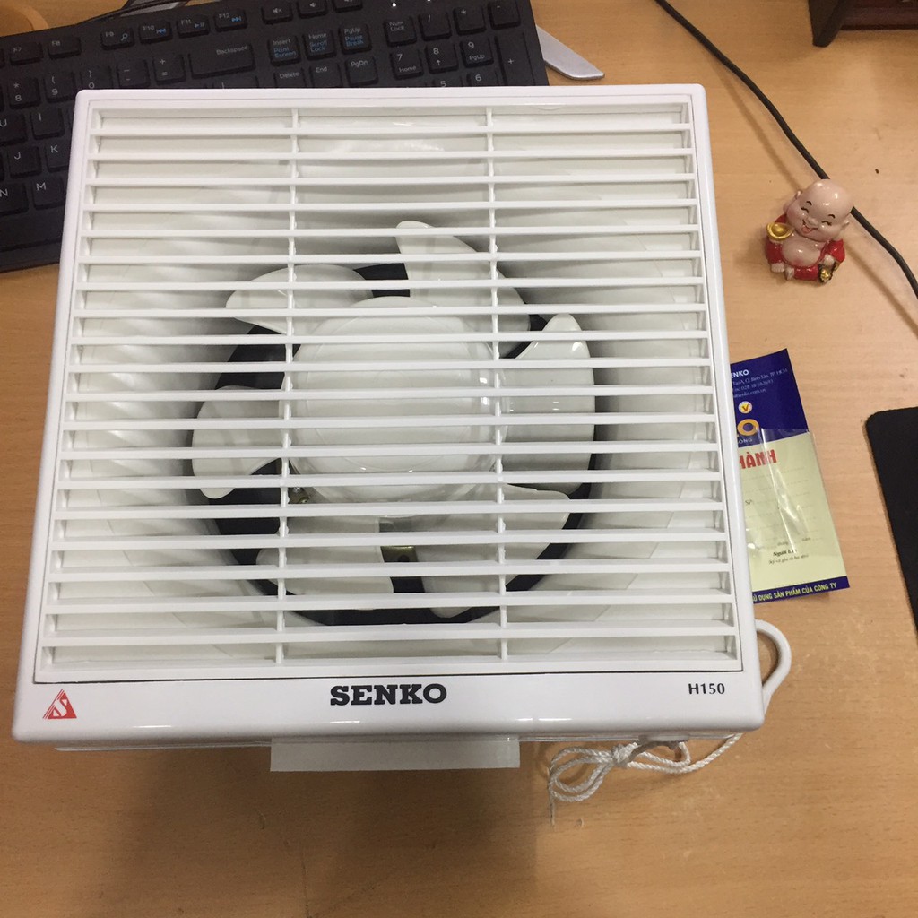 QUẠT HÚT THÔNG GIÓ ÂM TƯỜNG 2 CHIỀU SENKO H150