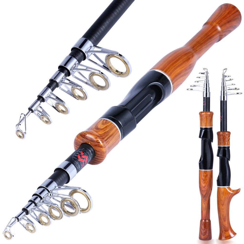Cần câu Sougayilang 5FT sợi thủy tinh đúc M Power 6-15LB