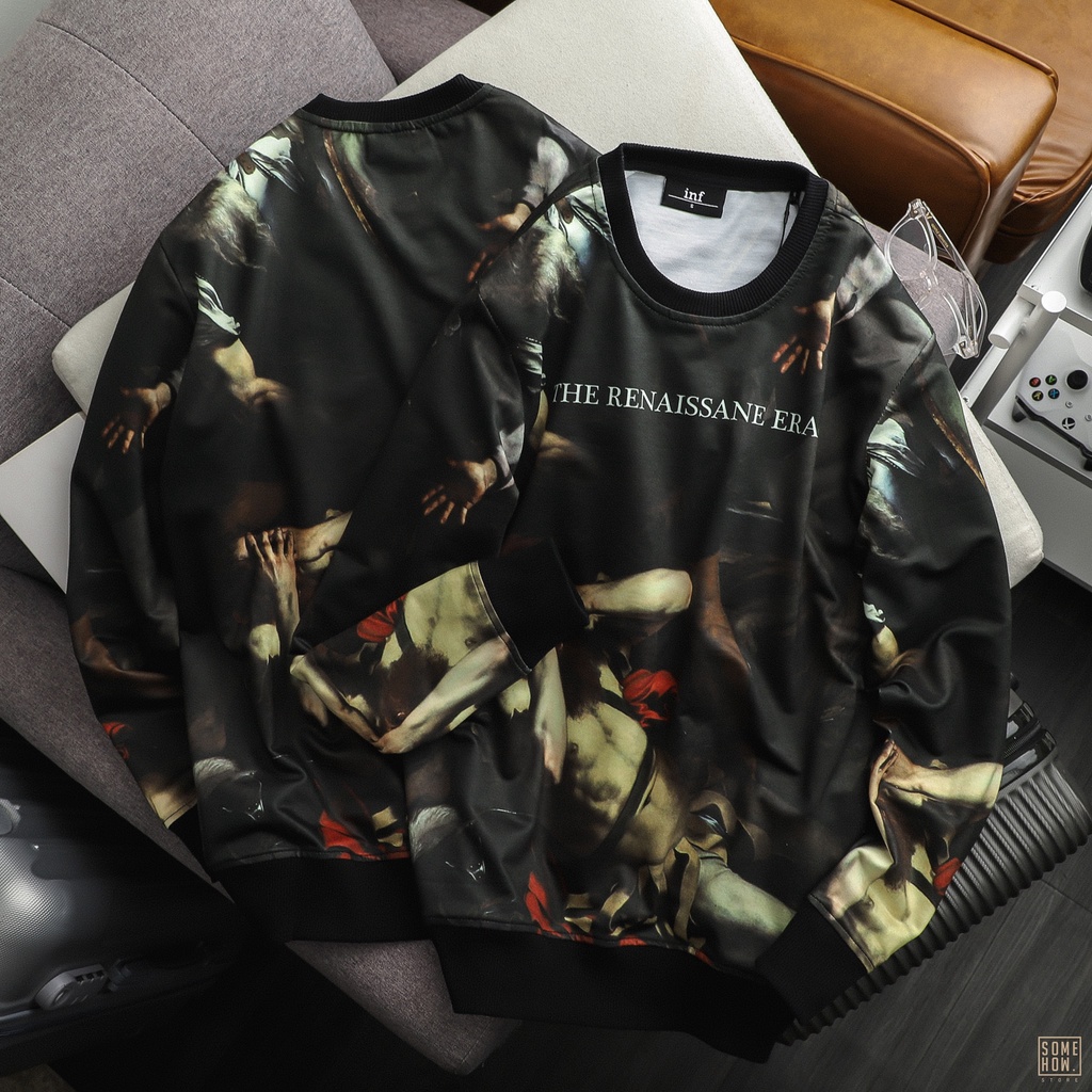 Áo Nỉ - Sweater Nam INF In Hình Men Full, Chất Vải Dày Dặn, AN001490, SOMEHOW