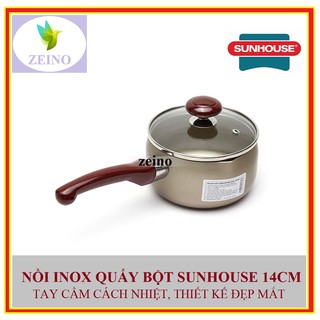 Nồi quấy bột Sunhouse Anod màu đồng SH99 - 14M1
