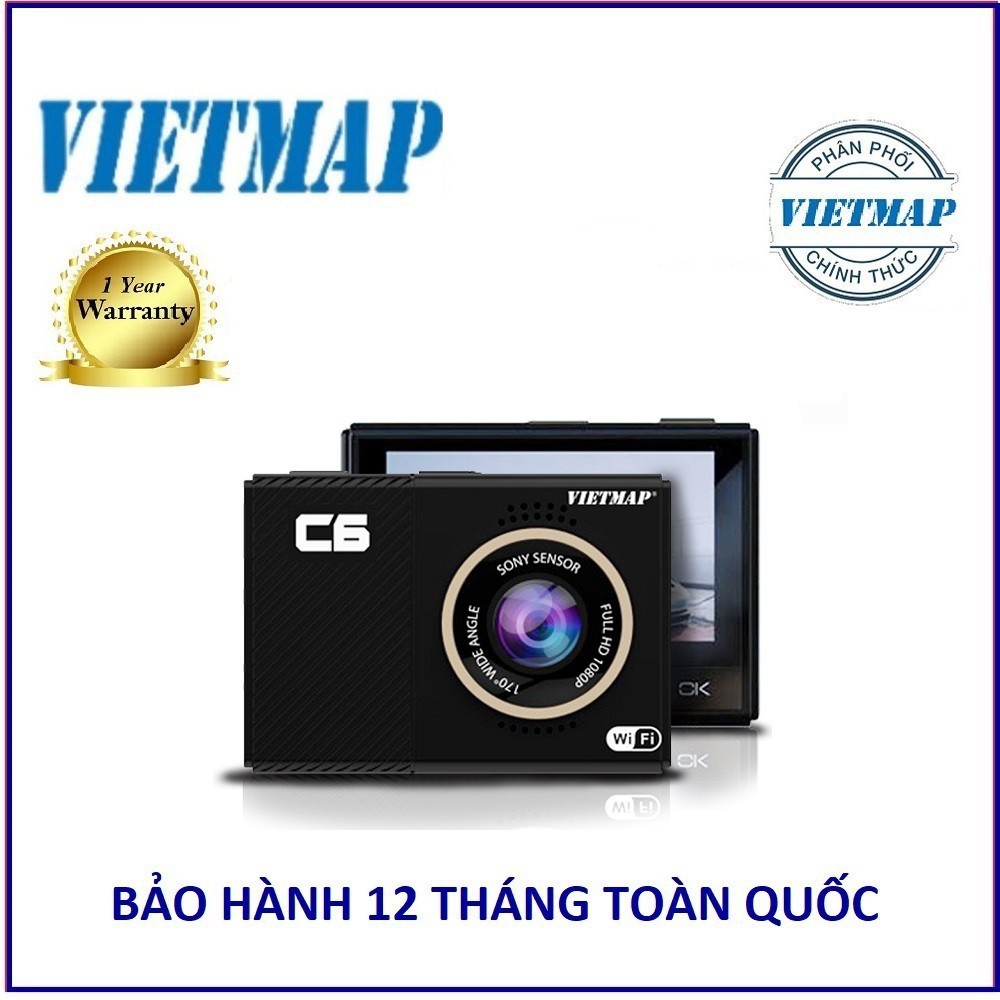 Camera Hành Trình VIETMAP C6 | Wifi | Sony Sensor - Phân phối chính hãng | BigBuy360 - bigbuy360.vn