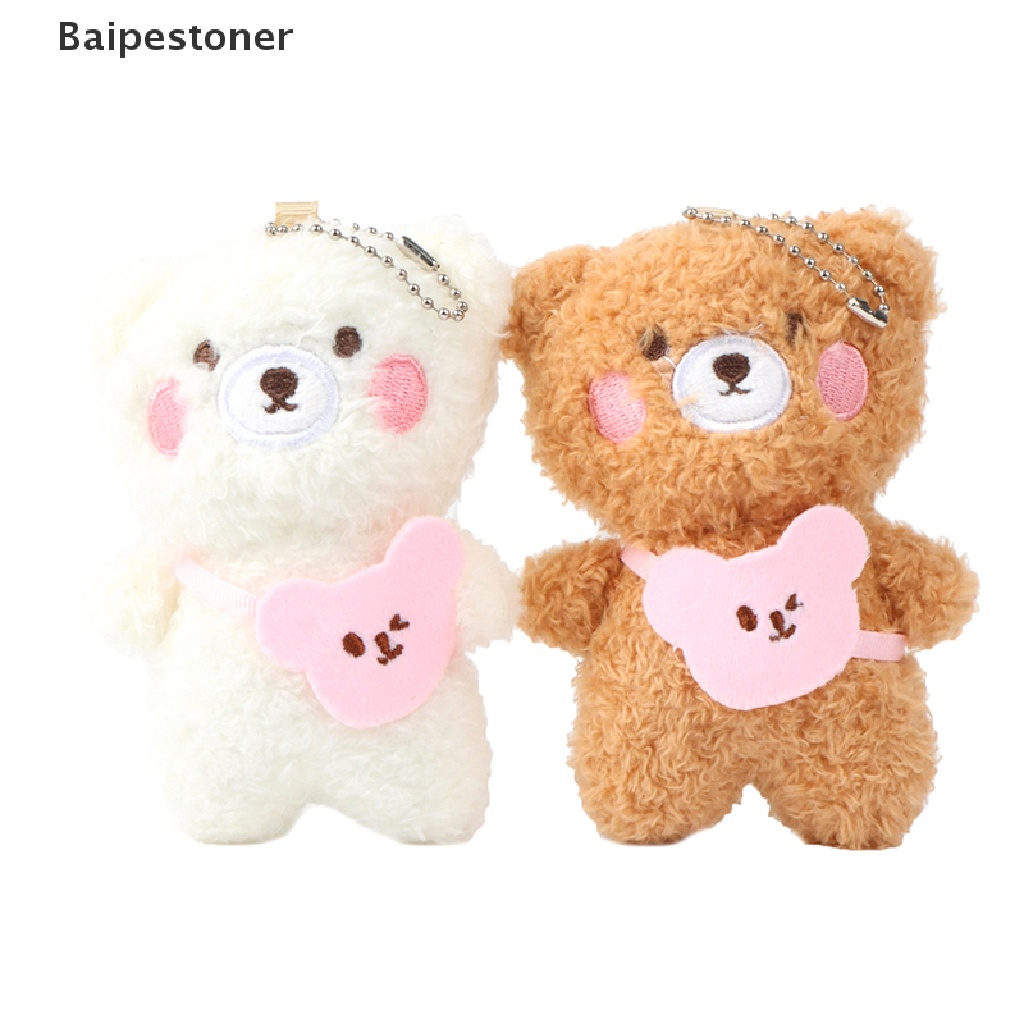 Móc Khóa Gấu Bông Ba Lô Mini 12CM Cho Cặp Đôi