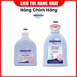 Sữa dưỡng thể chiết xuất Olive hữu cơ Sanosan 50ml/200ml