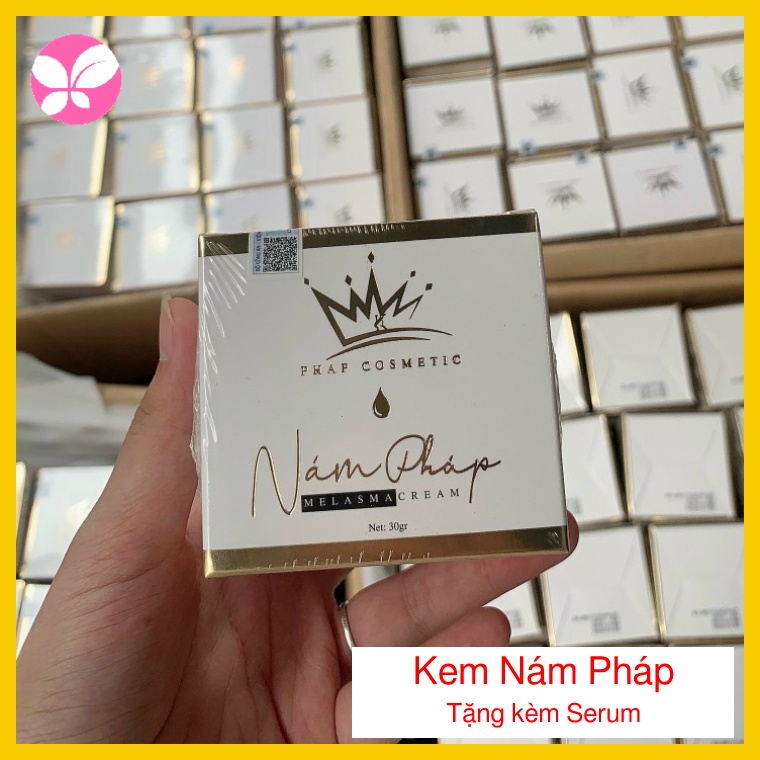 KEM NÁM PHÁP MELASMA CREAM - COMBO TẶNG KÈM SERUM NÁM PHÁP - HÀNG CHÍNH HÃNG