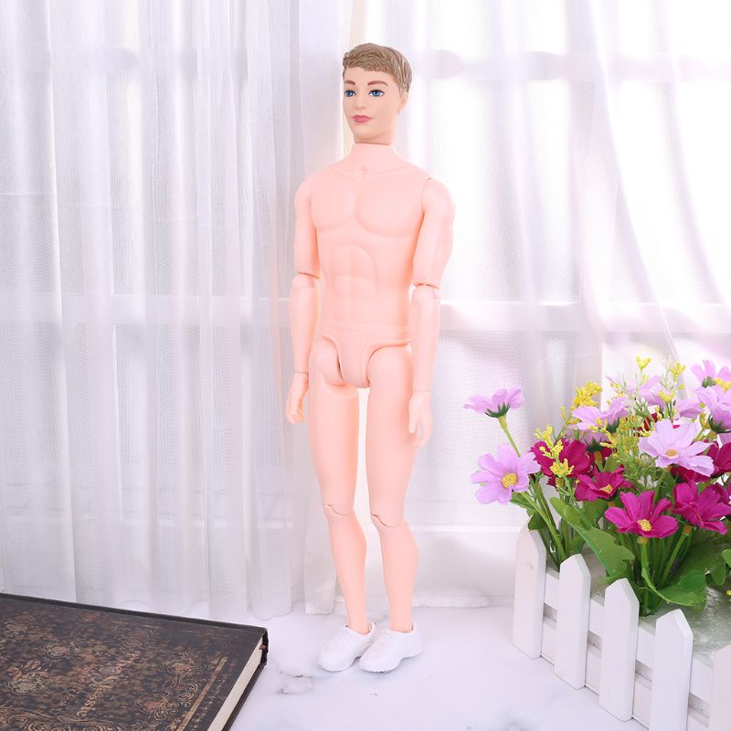 Giày Màu Trắng Cơ Thể Búp Bê Ken Boy / Chàng Trai Có Thể Di Chuyển Được 30cm 12Cm DIY